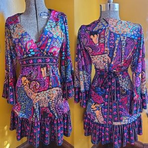 Betsy Johnson Bambi Print Dress (rare)